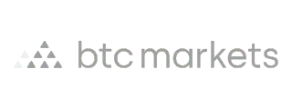 BTCMarkets logo: Triangles and